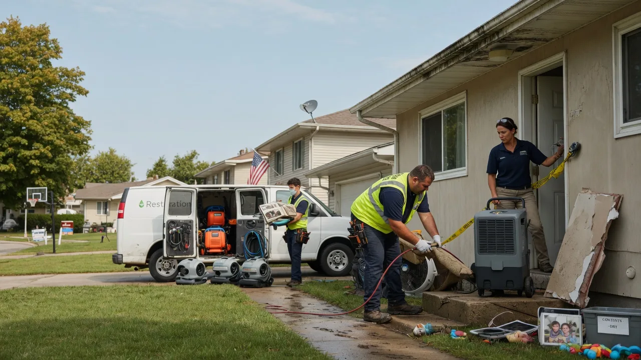 Water Damage Restoration in Center Junction, IA near me